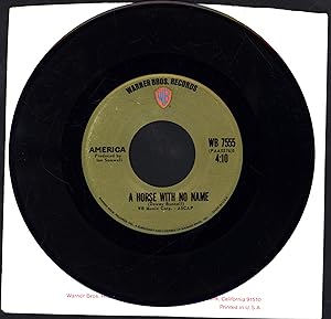 A Horse With No Name / Everyone I Meet Is From California (45 RPM VINYL 'SINGLE')