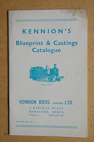 Kennion's Blueprint & Castings Catalogue.