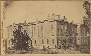 Two Carte-de-Visite Views of the Second Ladies' Hall at Oberlin College, c. 1868