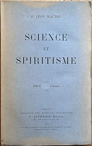 Science et spiritisme