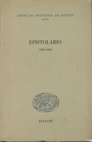 EPISTOLARIO 1836-1856