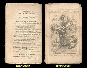 Christian Diadem & Family Keepsake Vol. 1, No. 4 April 1854, Pre-Civil War, Victorian Era Protest...
