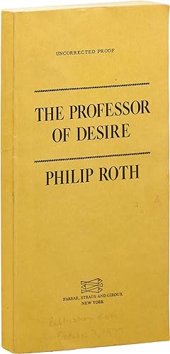 The Professor of Desire (Uncorrected Proof)