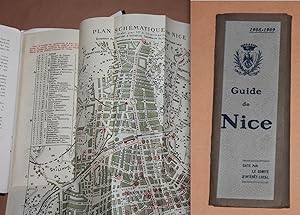 Guide de Nice 1908-1909 - Avec deux plans schematique de Nice et un plan Nice et ses environs