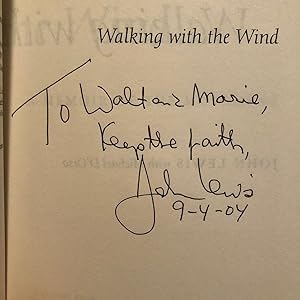 Walking with the Wind A Memoir of the Movement -- INSCRIBED copy