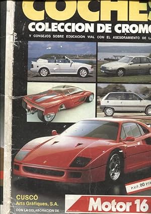 Coches: coleccion de cromos (album vacio)