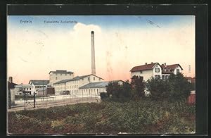 Carte postale Erstein, Elsässische Zuckerfabrik