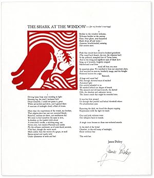 Broadside: The Shark at the Window (for my brother's marriage) [Signed]