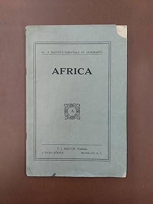 Africa: McEvoy's Essentials of Geography No. 3