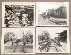 1932 Fifteen Photographs of the Delaware and Hudson (D&H) Railroad Tunnel Construction in Whiteha...