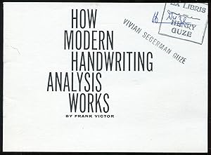 How Modern Handwriting Analysis Works