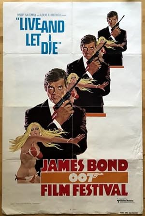 [MOVIE POSTER] Live and Let Die. James Bond 007 Festival (style A)