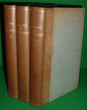 MEMOIRS OF DOCTOR BURNEY, ARRANGED FROM HIS OWN MANUSCRIPTS, FROM FAMILY PAPERS, AND FROM PERSONA...