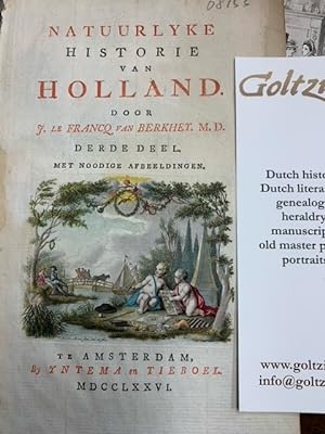 Natuurlyke historie van Holland.