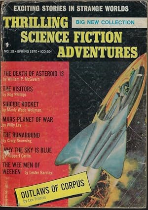 THRILLING SCIENCE FICTION ADVENTURES: Spring 1970, No. 15