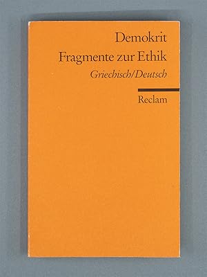 Fragmente zur Ethik [Fragments on Ethics]