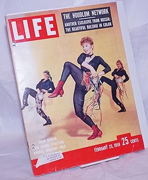 Life magazine: vol. 46, #8, February 23, 1959: Gwen Verdon: her joyous strutting knocks Broadway ...