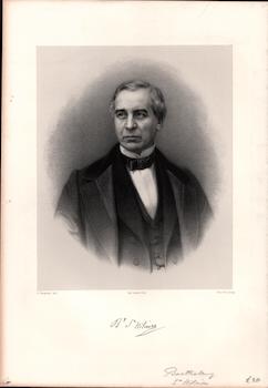 Jules Barthelemy Saint Hilaire. (B&W engraving).