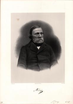 Joseph Mery. (B&W engraving).