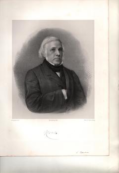 Victor Cousin. (B&W engraving).