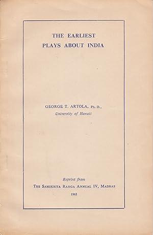 The Earliest Plays About India
