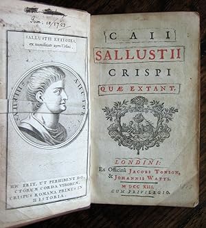 Caii Sallustii Crispi quæ extant. [Edidit Michael Maittaire]