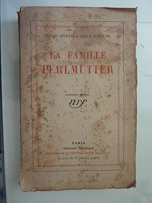 LA FAMILLE PERLMUTTER Septieme Editions