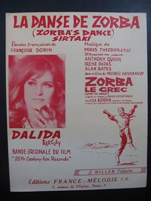 DALIDA La Danse de Zorba Chanson