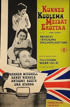 TILL DEATH US DO PART - Vintage Cinema Film Poster, 1971