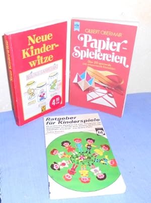 Unterhaltungs-Konvolut für Kinder u.a. Verspielte: Papier-Spielereien  Über 250 spannende und en...