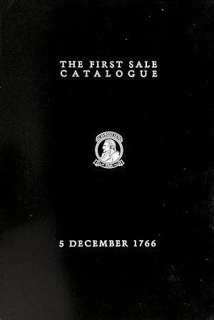 The First Sale Catalogue, 5th December 1766