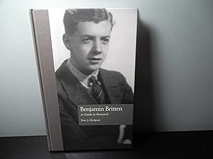 Benjamin Britten; A Guide to Research