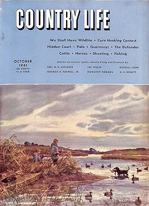 Country Life: October 1941