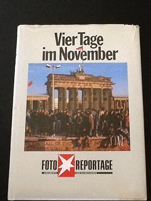Vier Tage im November (Four Days in November) SIGNED by HORST EHMKE German SPD Politician