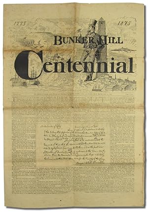 Bunker Hill Centennial 1775-1875
