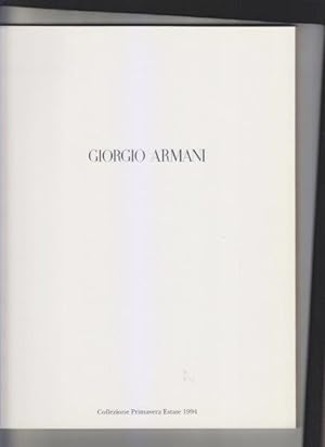 Giorgio Armani. Collezione Primavera Estate 1994