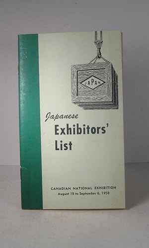 Japanese Exhibitors' List