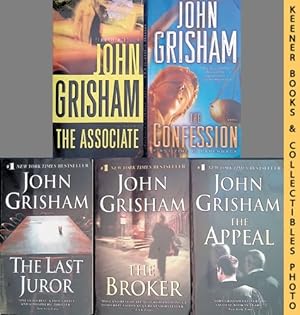 Set Of 5 John Grisham Novels: The Last Juror, The Broker, The Appeal, The Associate, The Confession