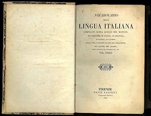 Vocabolario della Lingua italiana compilato sopra quello del Manuzzi, sui dizionari di Napoli, di...