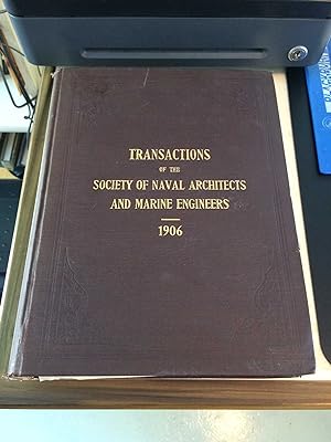 Transactions of the Society of Naval Architects and Marine Engineers: Vol. XIV, 1906