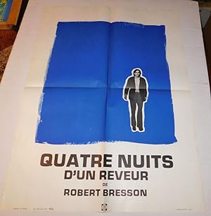 "QUATRE NUITS D'UN REVEUR" [FOUR NIGHTS OF A DREAMER]: ORIGINAL MOVIE POSTER for the THEATRICAL R...