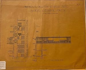 Architectural plan. Warehouse Wellesley & Elliot Streets