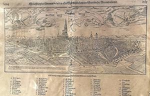 Die Statt Strassburg, Anno 1588