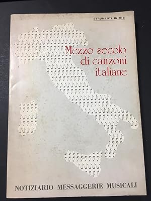 Mezzo secolo di canzoni italiani. Notiziario messaggerie musicali. 1980