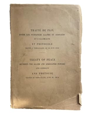 The Official Treaty That Ended The First World War