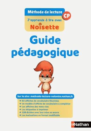 j'apprends à livre avec Noisette : CP ; guide pédagogique (édition 2018)