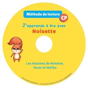 j'apprends à livre avec Noisette : CP ; les 60 histoires de Noisette, Oscar et Malika (édition 2018)