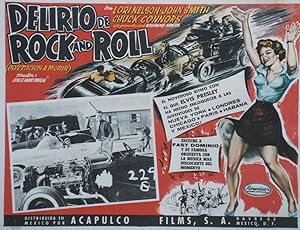 "HOT-ROD GIRL (DELIRIO de ROCK & ROLL)" Réalisé par Leslie H. MARTINSON (1956) avec Lori NELSON, ...