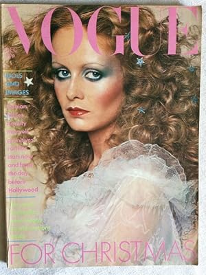 Vogue UK - December 1974 (Number 15, Whole number 2107, Volume 131) - Twiggy front cover