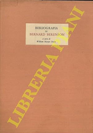 Bibliografia di Bernard Berenson.